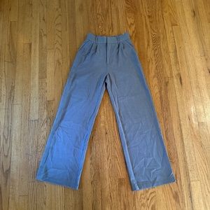 Tailored Brushed Suiting Wide Leg Pant (Long)